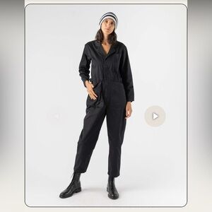 Alex Mill Classic Black Jumpsuit